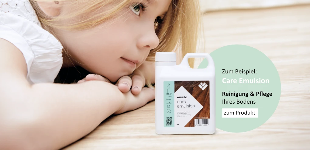Zum Produkt: Euku Care Emulsion natur für geölte Holz- und Korkböden
