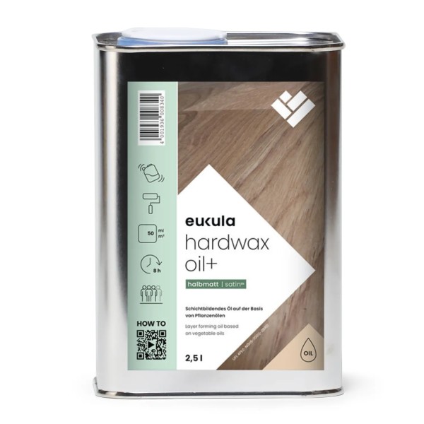 Euku Premium Hardwax Oil+ halbmatt